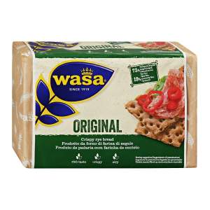 Хлебцы цельнозерновые ржаные Wasa 275гр