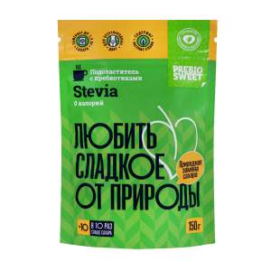 Подсластитель PrebioSweet stevia 150г