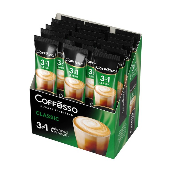 Напиток кофейный Coffesso Classic 3в1 20шт
