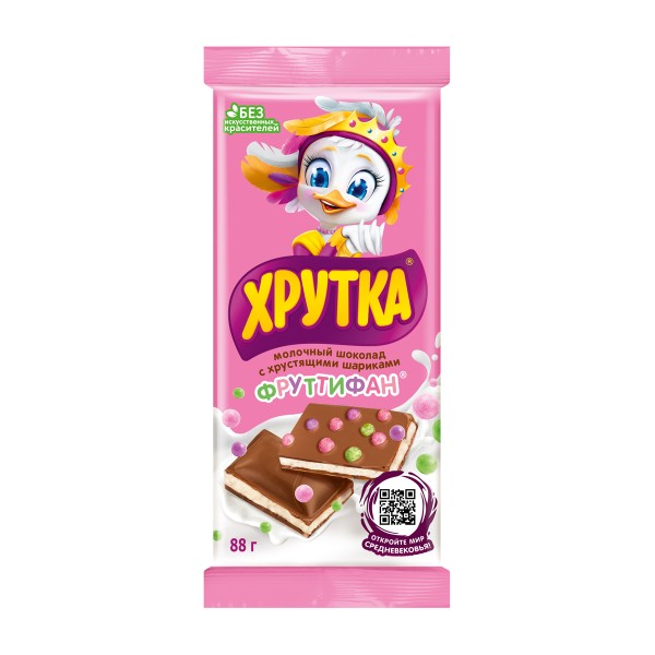 Шоколад Хрутка Фруттифан 88г
