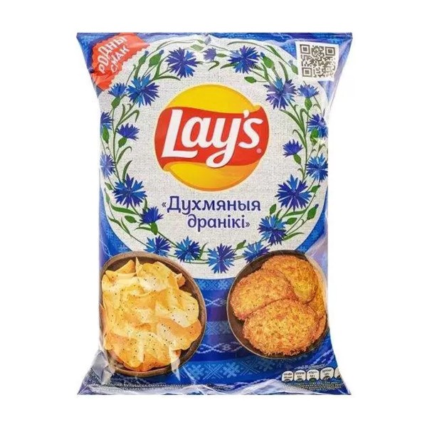 Чипсы Lay's Ароматные дранники Pepsi 125г