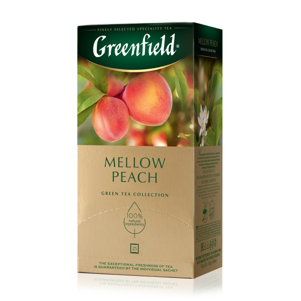 Чай зеленый Greenfield Mellow Peach 25пак
