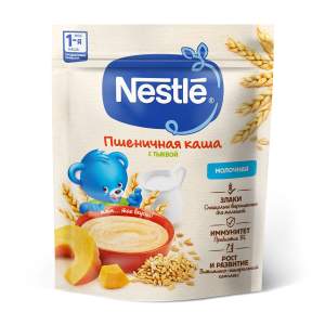 Каша сухая молочная Nestle 200г пшеничная с тыквой