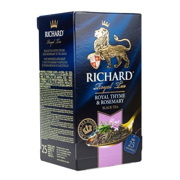 Чай черный Richard Royal Thyme & Rosemary 25пак