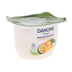 Продукт творожный Danone 3,6% 170г апельсин и маракуйя БЗМЖ