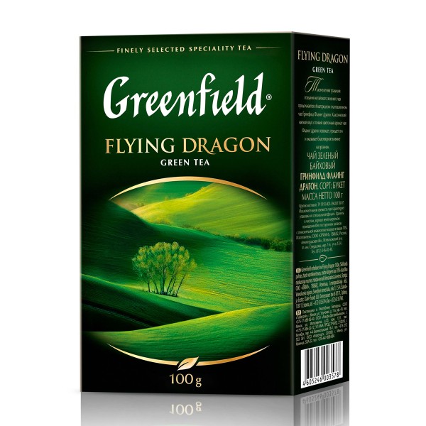 Чай зеленый Greenfield Flying Dragon 100г