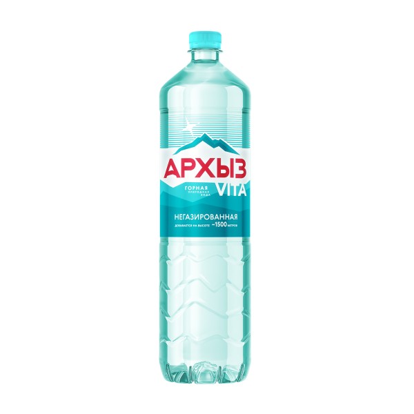 Вода питьевая горная Архыз Vita негазированная 1,5л