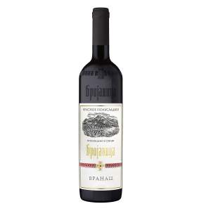 Вино сортовое ординарное красное полусладкое Брояница Вранац 12% 0,75л
