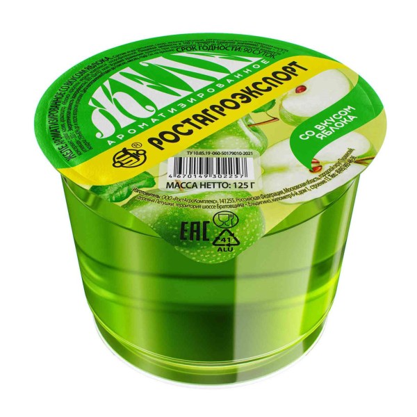 Желе Ростагроэкспорт 125г яблоко