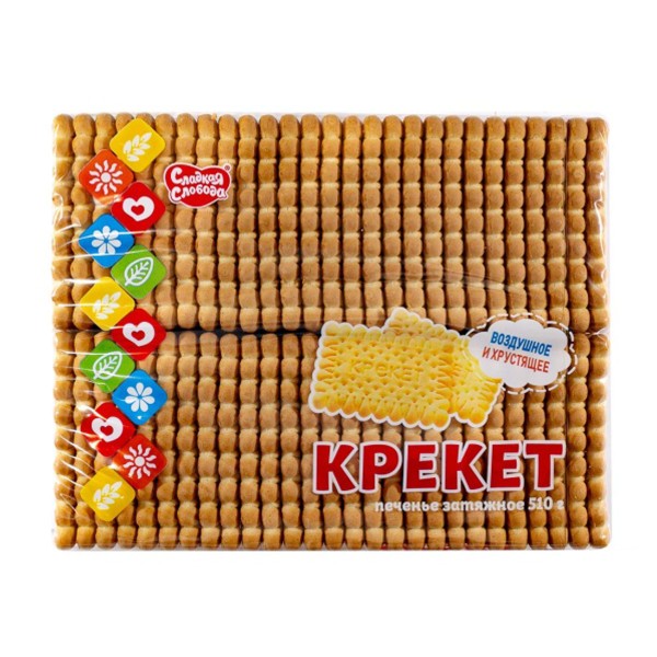 Печенье Крекет Сладкая Слобода 510г