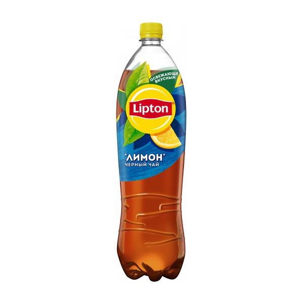 Напиток чайный Lipton черный 1,5л лимон