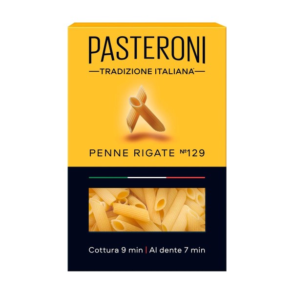 Макаронные изделия Pasteroni Перья рифленые №129 400г