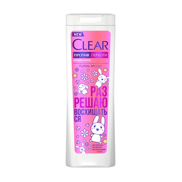 Шампунь Clear Women Floral Splash 380мл