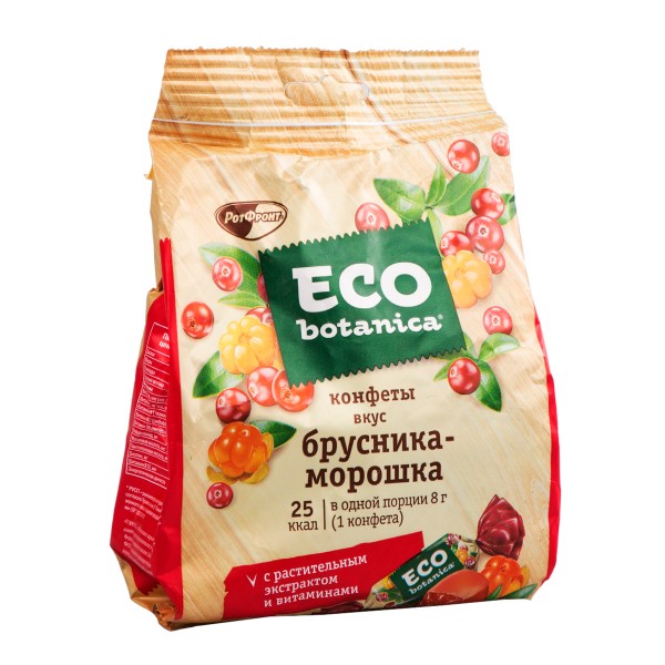 Конфеты Eco botanica РотФронт 200г брусника-морошка
