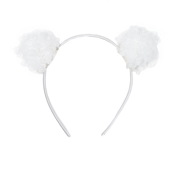 Ободок карнавальный Помпоны