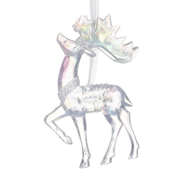 Украшение елочное Гордый олень 13х8см Зимнее волшебство