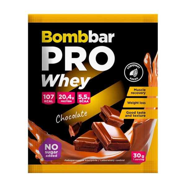 Коктейль Bombbar 30г шоколадный