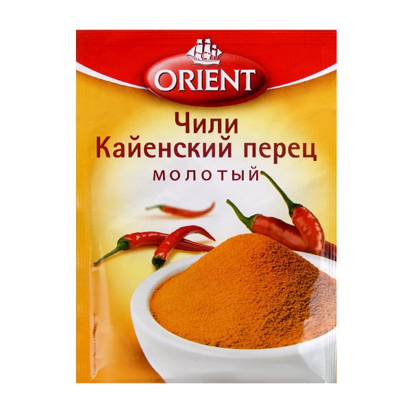 Перец красный острый молотый Orient 12г