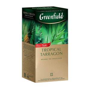 Чай зеленый Greenfield Tropical Tarragon 25пак