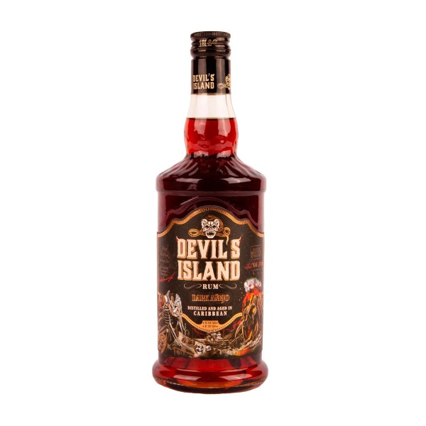Ром Devil's Island" Dark Anejo 37,5% 0,7л