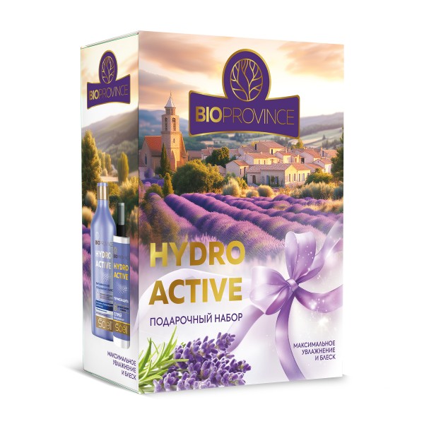 Набор подарочный Soell Hydro Active: шампунь 400мл, спрей-кондиционер 150мл