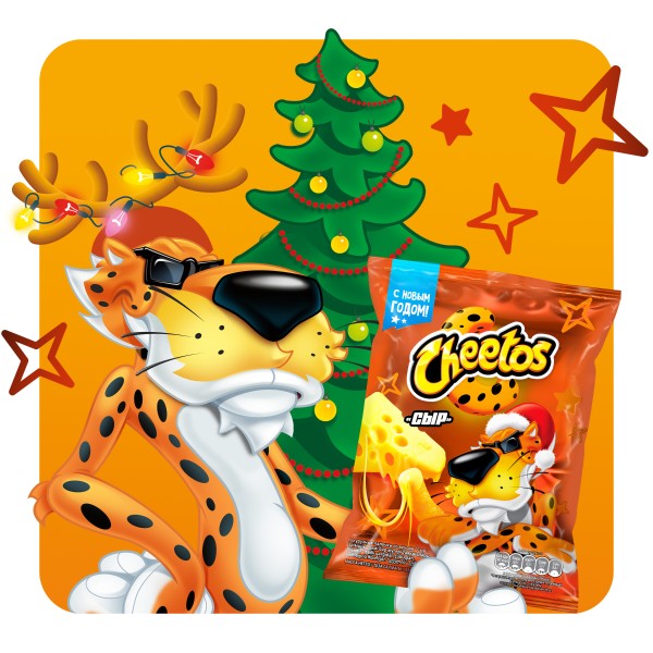 Кукурузные палочки Cheetos 50г со вкусом сыра