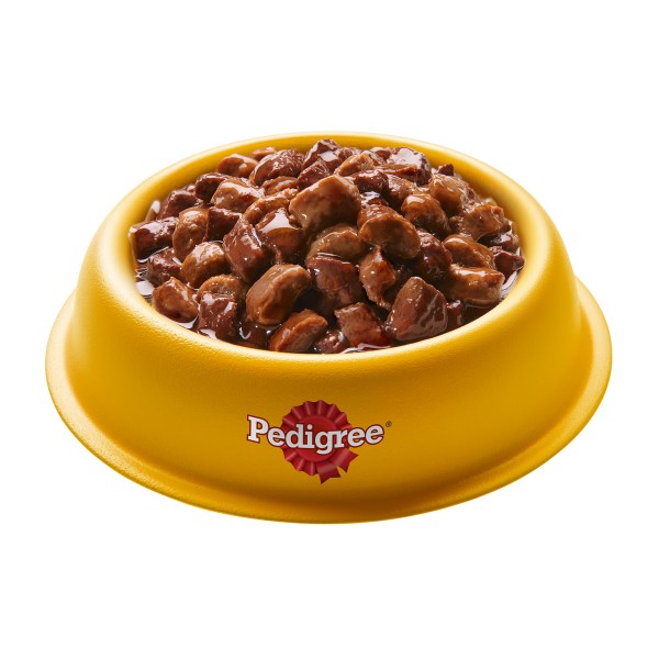 Корм Pedigree для взрослых собак 85гр с говядиной в соусе