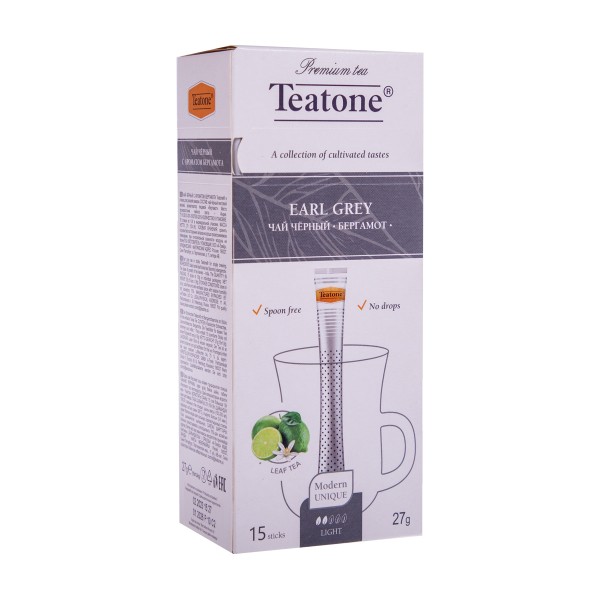 Чай черный Teatone Earl Grey Tea 15стиков