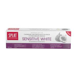 Зубная паста Splat Professional Sensitive white 100мл