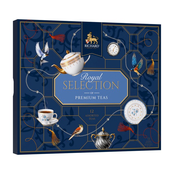 Чай ассорти Richard Royal Selection of Premium Teas 72пак