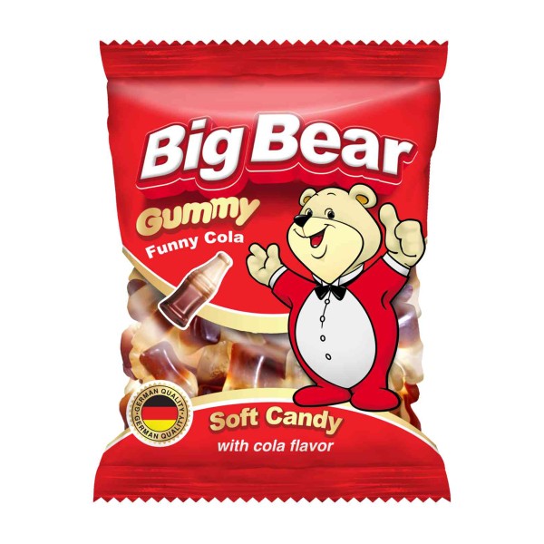 Жевательный мармелад Фанни кола Big Bear 80г