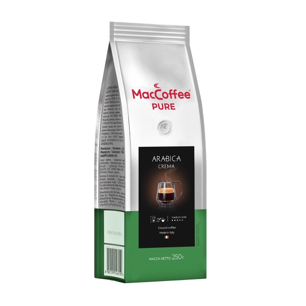 Кофе молотый MacCoffee Pure Arabica Crema 250г