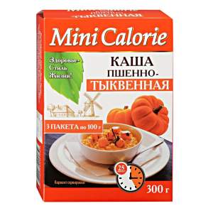 Каша Mini Calorie 300г пшенно-тыквенная
