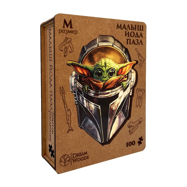 Пазл фигурный Dream Woods Малыш Йода