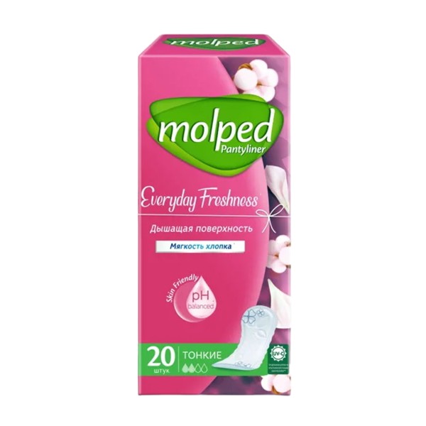 Прокладки гигиенические Molped Daily Care Normal ежедневные 20шт