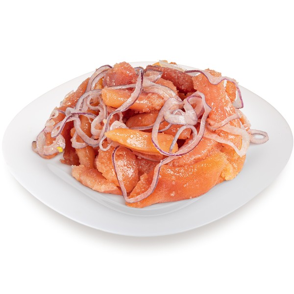 Закуска из соленой икры сельди в масле производство Макси