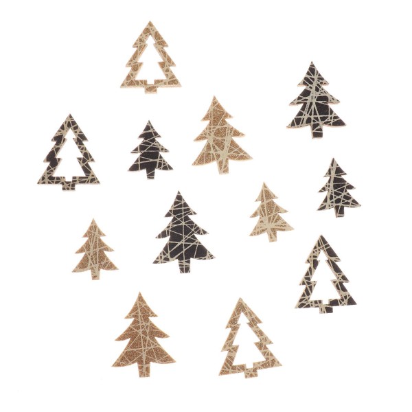 Набор новогоднего декора Елочка с подсветкой Лесная мастерская