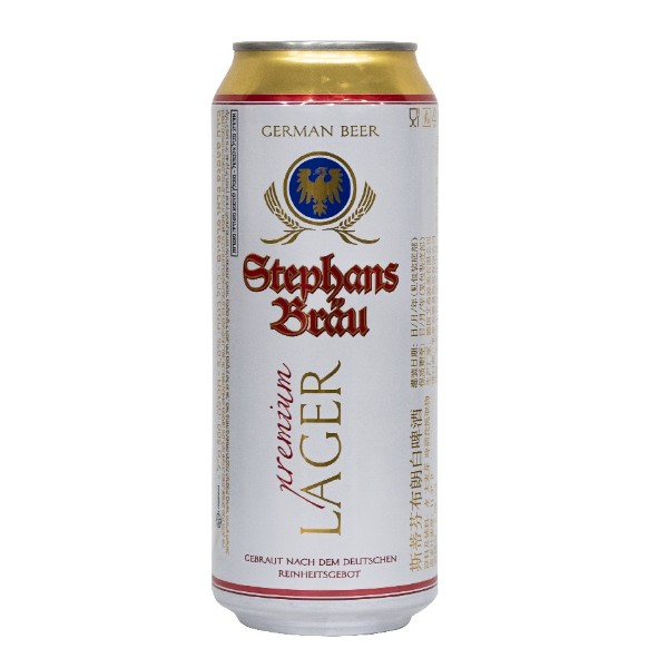 Пиво светлое Stephans Brau Lager 5% 0,5л