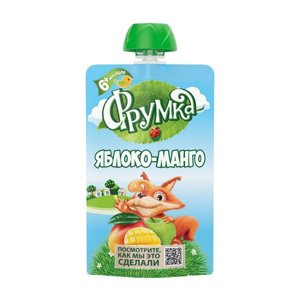 Пюре Фрумка 90г яблоко-манго