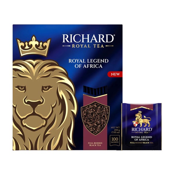 Чай Richard Royal Legend of Africa черный 100 пакетиков