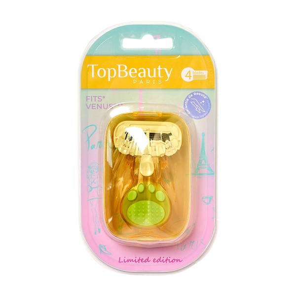 Станок TopBeauty Paris Mini 4 лезвия + 1кассета