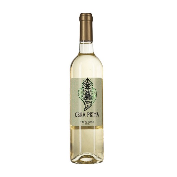 Вино белое полусухое Obra Prima Vinho Verde 9,5% 0,75л