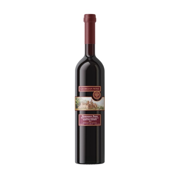 Вино Домашнее вино красное полусладкое 10,5-12% 0,7л