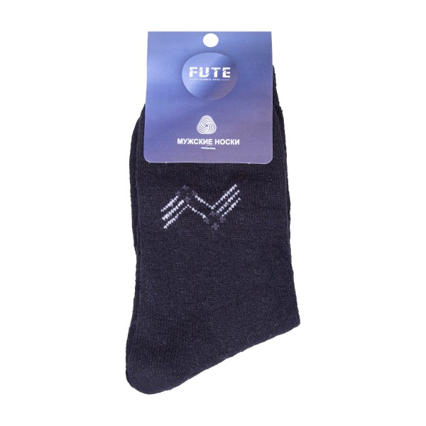 Носки мужские тонкая шерсть высокие ассорти р.40-44 Fute