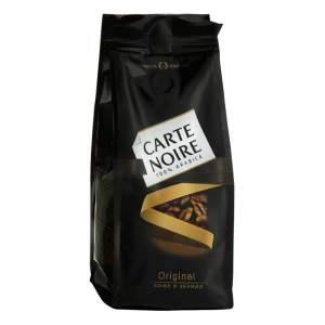 Кофе в зернах  Jde Carte Noire 230гр пакет