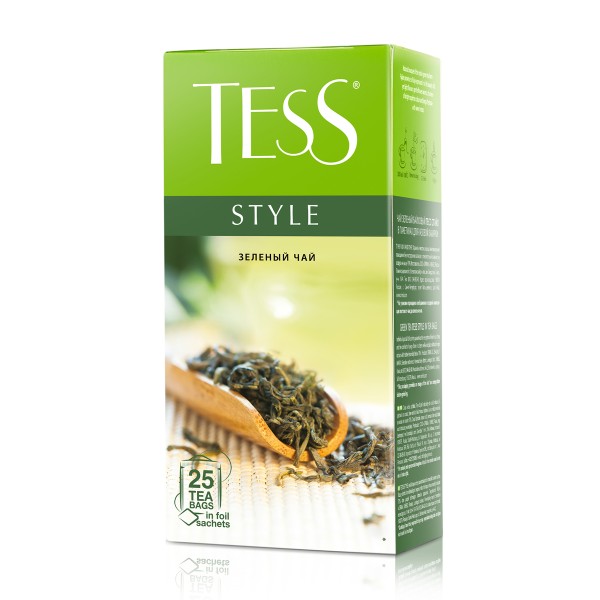 Чай зеленый Tess Style 25пак