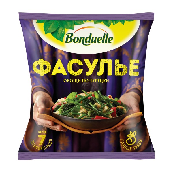 Смесь овощная Фасулье по-турецки Bonduelle 400г