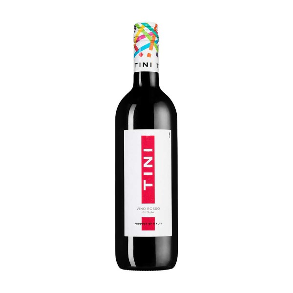 Вино красное полусухое TINI Rosso 12% 0,75л