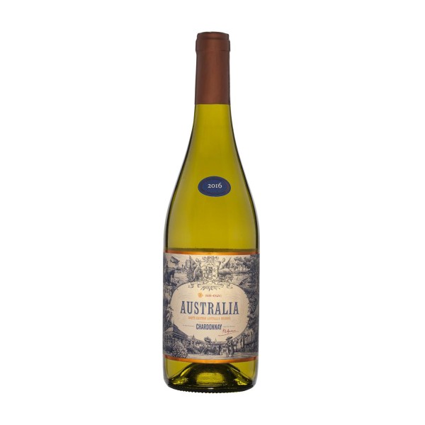 Вино белое сухое Australia Chardonnay 12% 0,75л