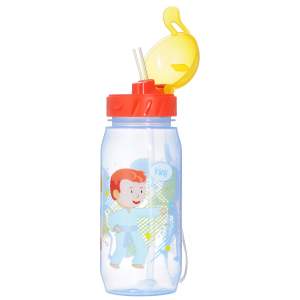 Бутылка для воды детская со шнурком BooL-BooL 400мл